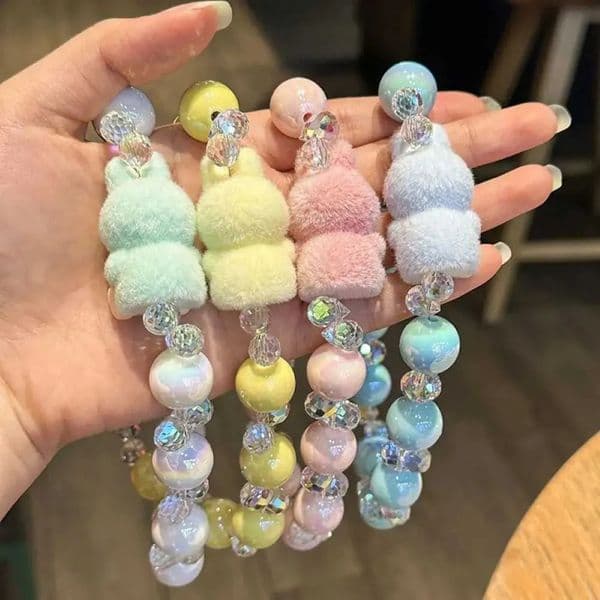 2026 Game And Toy Labbu Cartoon stuff animal Character Phone Chain DIY Keychain Student Couple Bag Pendant Decorative Small Gift Free Shipping