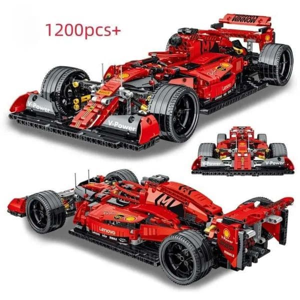 brick Build Block Set Build Block Set 2026 New Technical Formula F1 Racing Car Building Blocks Model MOC Assembly Vehicle Bricks Kids Toys Brick For Boys Chri