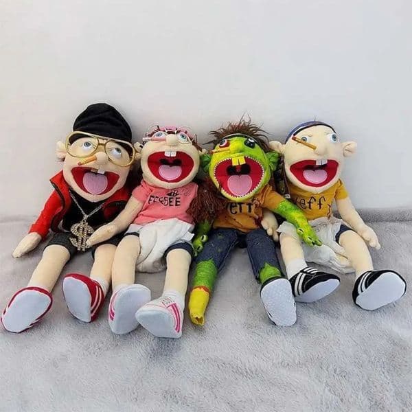 Game stuff animal And Toy Hand Zombie Boy Brinquedo Kawaii Stuffed Animal Jeffy Puppet Family Real Sml Doll Childrens Toy Gifts Free Shipping .