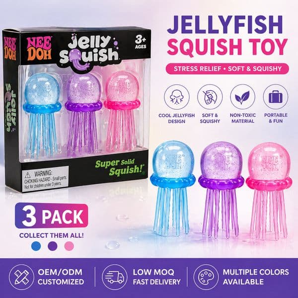 50pc NeeDoh Dr Pepper Decompression Toys Sprite Maltose Stress Relieving Various Styles Anti-Anxiety Squeeze Object