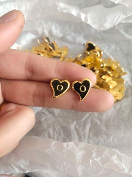 C265AHS5 Heart Earrings Chic Pink White Teardrop Pearl Elegant Statement Earrings for Women Premium Comfortable to Wear All Day Outfit Dating Fashion Girls