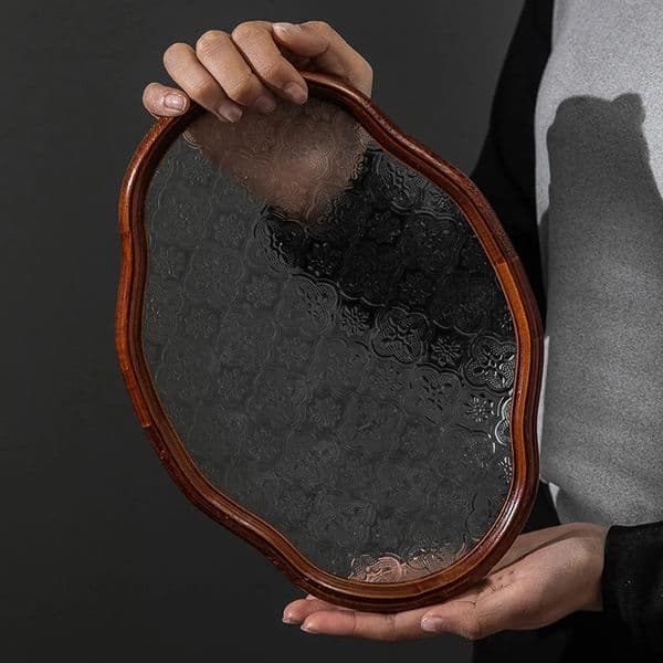 Serving Tray Desk Storage Tray Catering Tray Jewelry Organizer Tray Multiuse for Restaurant Office Bathroom el Household 260507