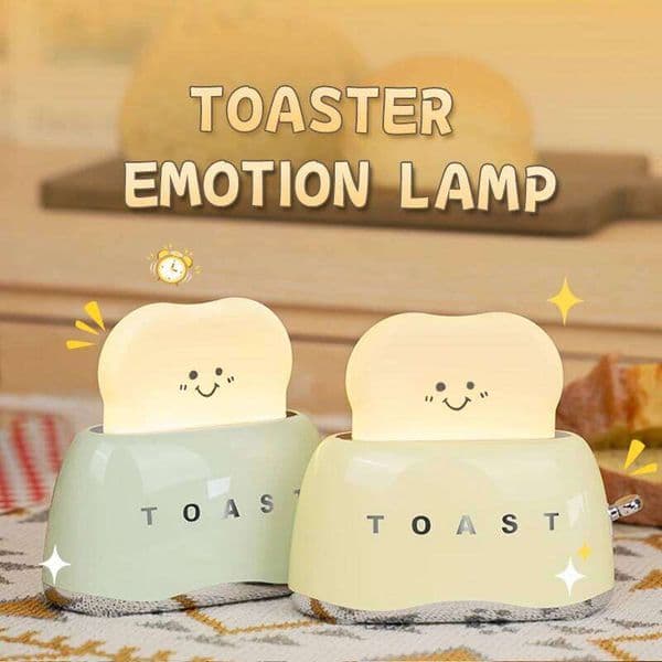 New Toast Night Light Cute little Bread Lamp Breastfeeding portable light with timer is still a great gift for kids and friends S260507