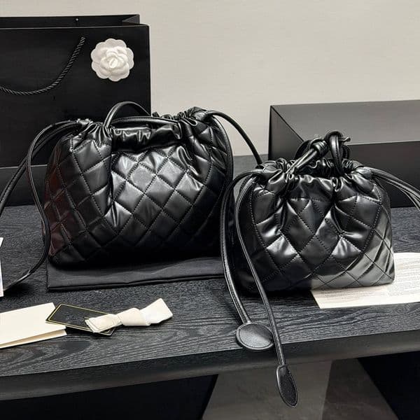 26s Classic Quilted New Lucky Bag Luxury Cattlehide Bags Fashion Women Handbag Designer Bags Leather Wallets Handbag with Shoulder