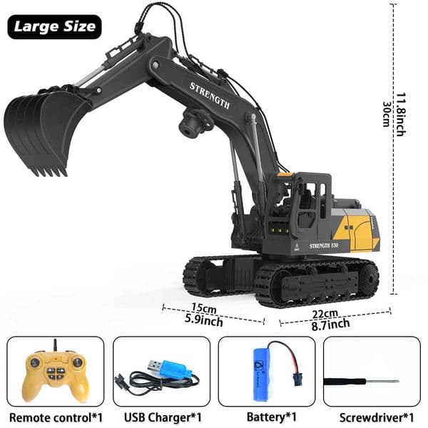 Excavator Capable of And Soil USB Rechargeable Perfect for Christmas Halloween And Birthday GiftsL260508M09E