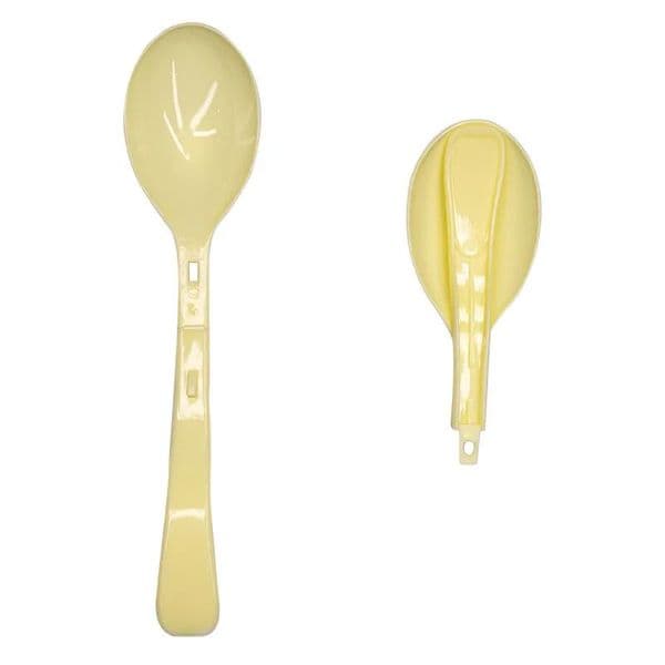 Disposable Folding Plastic Spoon Individually Packaged Spoons Commercial Take Away Hard Mass Suitable for Ice cream Tax Duty Free HJ