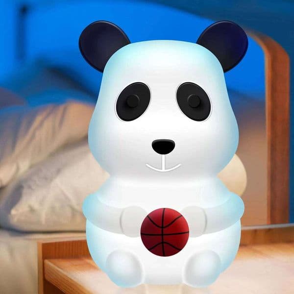 Creative Panda Night Light with Remote Control, Multi-Color Adjustment, Suitable for Various Room Types S260507