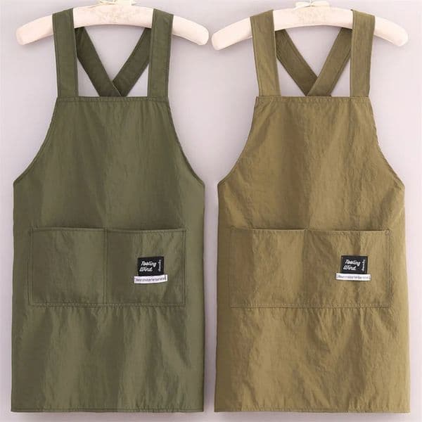 Kitchen Cooking Apron Breathable Wear Resistant Adult Waist Aprons Anti fouling Soft Barber Restaurant Work Clothes Home 260508