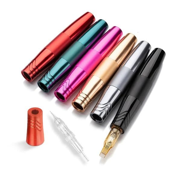 12000RPM Double Head Tattoo PMA Powerful Coreless Motor Tattoo Rotary Pen anent Makeup Body Tattoos Eyebrows Lips Eyeliner 260507