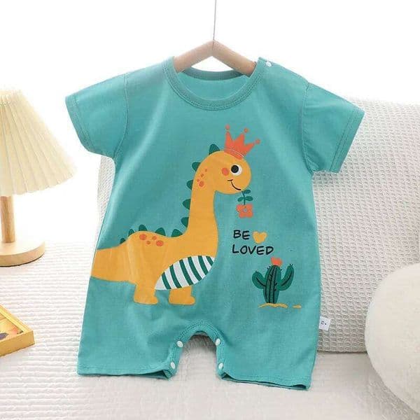 New Summer Crawling Clothes Newborn Children Jumpsuit Boy Baby Thin Girl Short-sleeved romper 26Y0507