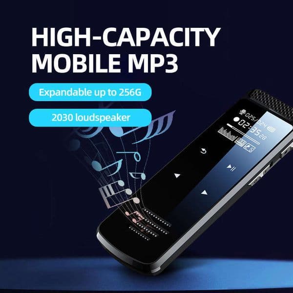 Q55 Q76 Q91 Voice-to-Text MP3 AI Intelligent HD Noise Reduction Voice Control Recorder