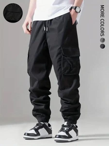 Mens Trousers NinePoint Casual Sports Thin Overalls Fitness Running Comfortable Fabrics Simple and Versatile Fashionable 260508