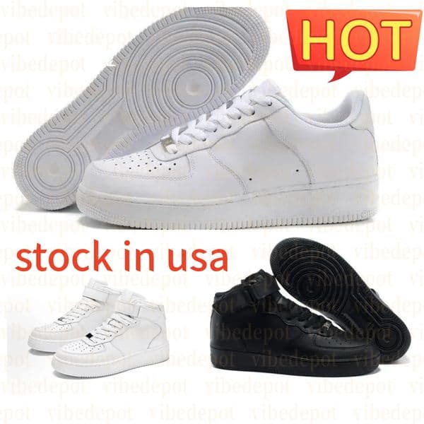 Designer Men One af1s Outdoor Sports Runners Sneakers Men Women Classic 1 Triple White Black GAI men Trainers