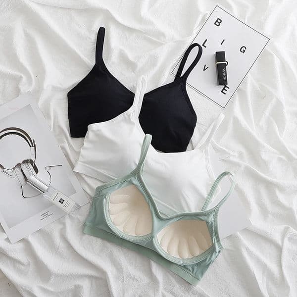 Wireless Ice Silk Seamless Bra Womens Strapless Bandage Bra Summer Thin U-Back One-Piece Sports Bra Nylon Fabric Full Cup 260506