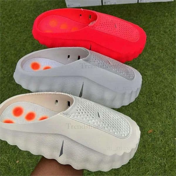 Slide Slides Mind001 Desginer Mind 001 Slippers Soft Rubber Tech Comfortable Sandals Mules Clog Black Red Bone Light shoes Smoke Grey Men Women Summer Shoes 002