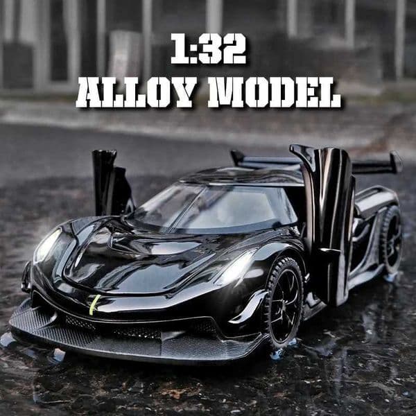 132 cool simulated sports car alloy model high-quty alloy material simulated sound effect return to powerL260508OONQ