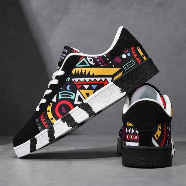 YRZL Skateboard Shoes Men Canvas Sneakers Casual Breathable Walking Shoes Lightweight Flat Shoes for Men Street Trend Sport Shoe H260507
