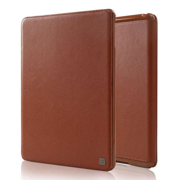 Universal 5 6 8 first-layer cowhide tablet with sleep function, flip cover stand, iPad 9.7 2018 protective case