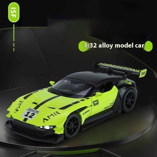 1 32 Martin Vulcan Car Model Ornaments Simulated Alloy Car Model Sports Car Childrens Toy Car Boy Collection GiftsL2605080KQB