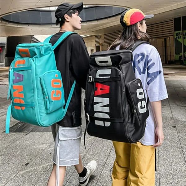 Elite Backpack Sport Gym Bag Men Fitness Travel Backpack Large Waterproof Skate Pack For Shoulder Crossbody Training Laptop sport bag Dry Wet School Bags Gym