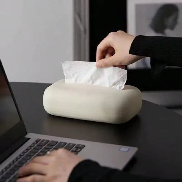 Soft Waterproof Tissue Box Cover Silicone Reusable Boxes Light y Tissue Box Holder Bathroom Kitchen Paper Holder 260508