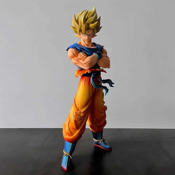YJ Statue Dragon Ball Z Ssj1 Goku Figure Ssj1 Son Goku Super Saiyan PVC Action Figures Collection Model Toys Gifts S260508