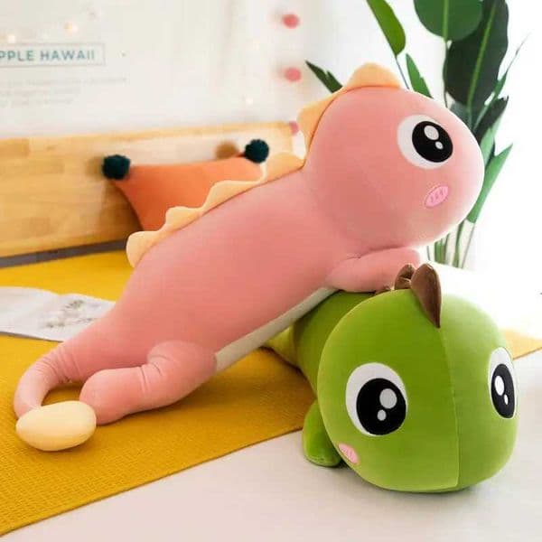 60Cm Dinosaur Toy Lovely Soft Anime Dinosaur Stuffed Doll Curshion Home Decoration Pillow Toy for Kids Gift L260509FYA4