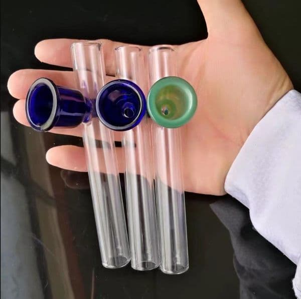 Glass Pipes Smoking Hand-blown Beautifully Handcrafted Smoking pipe Colorful funnel chimney