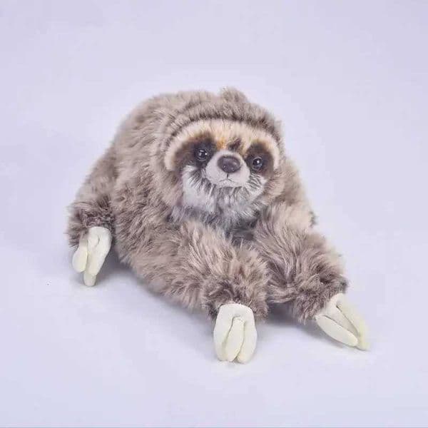 35cm Soft Sloth Stuffed Animals Doll Simulation Lifelike Three Toed Sloth Plush Toys Funny Birthday Christmas Gifts for Kids L260509H5PI