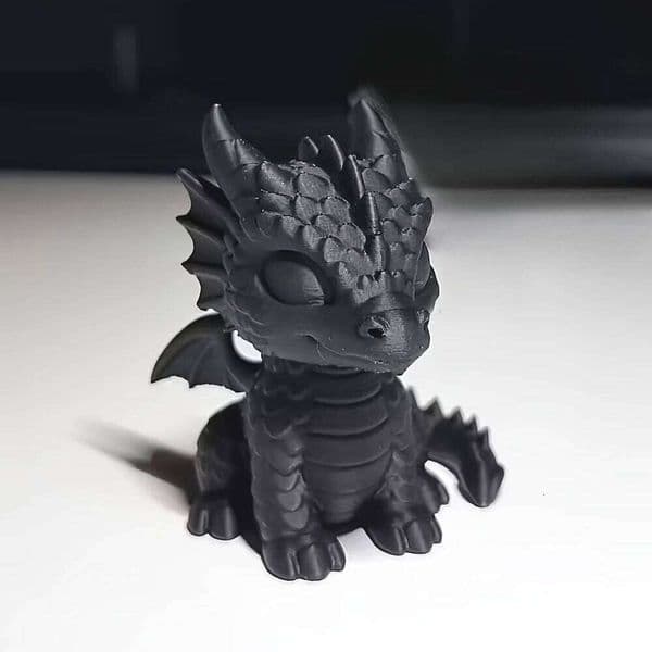Baby Sculpture, 3D Printed Cub Statue, Dragon Decorative Ornament, Multifunctional Desktop Decoration 26L0509