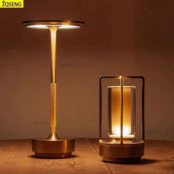 Table Touch Rechargeable Desk Wireless Reading Lamp for Bar Restaurant Bedroom Home Outdoor Decor Creative Gifts S260508