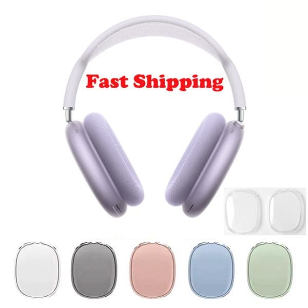 For Airpods Max bluetooth Headphone Accessories airpodspro max Transparent TPU Silicone Waterproof Protective case AirPod Max Head