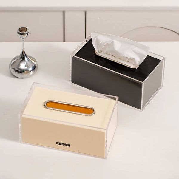EpeiusHome Acrylic Tissue Box Household Coffee Table Tissue Box Light y Nordic Simple Storage Box 260508