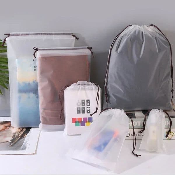 Cute Cartoon Transparent Travel Cosmetic Bag Make Up Case Women Waterproof Makeup Beauty Wash Organizer Toiletry Storage Kit Bag260429