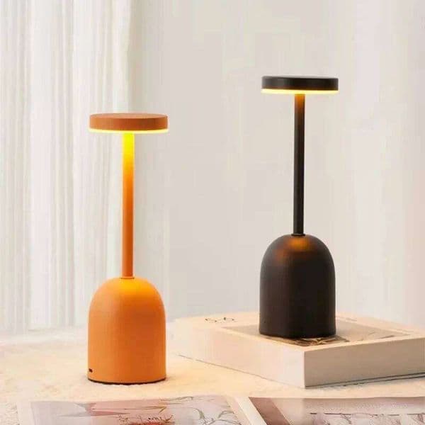 New Arrival Light Living Room Bedroom Bedside Desktop Decoration Desk Lamp Rechargeable Tri-color dimming Wine Cup Table Lamps S260508
