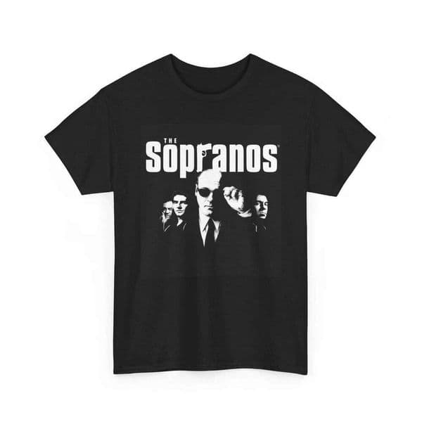 Men Prue Print T-shirts Tony Soprano Graphic Tee Vintage Retro Movie Lovers Unisex Heavy Cotton Short Sleeves 26Y0509