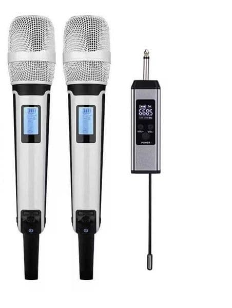 SKM9000 Wireless Microphone Professional UHF Frequency Adjustable Metal Sheel For Paryt Show Teaching Wedding S260508BOH7