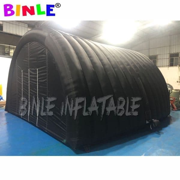 Custom any size 10x6x5mH (33x20x16.5ft) Advertising Inflatables Tunnel Tent,Building Lawn Event Gaming Room Shelter Structures Work Blackout For Sale