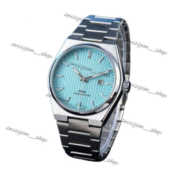Tissit Prx Aaa Men Watch Designer Watch High Quality Men's Stainless Steel Quartz Watch Luxry Big Dial Luminous Rose Gold Wristwatch With Box 49c