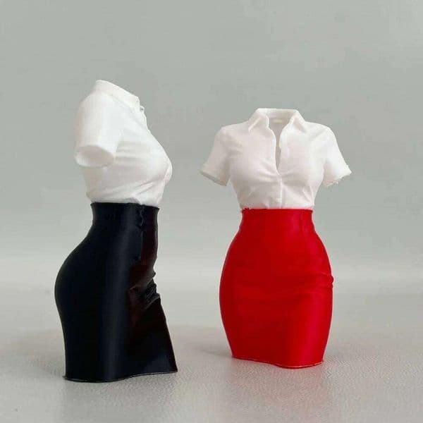 3D Printing Office Creative OL Professional Bust Vase Desktop Art Decoration Is The Ideal Choice For Relieving Stress 26L0509