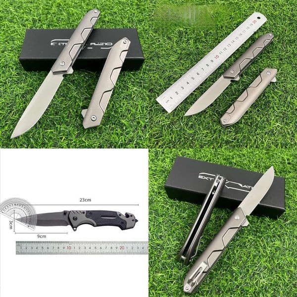 New high hardness outdoor folding knife camping portable self-defense sharp knife tactics