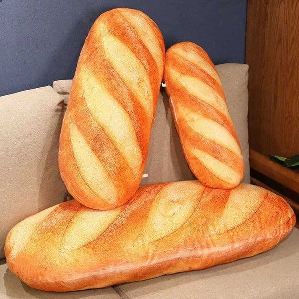 1pc 20100cm French Bread Plush Pillow Stuffed Printing Images Food Plushie Peluche Party Prop Decor Sleeping Companion Man Gift H260509
