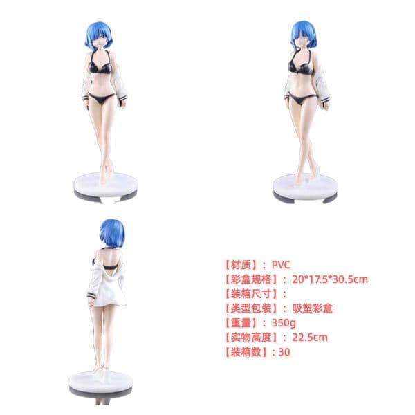Beautiful Girl Lonely Rock Yamada Ryo Figure Ornament Swimsuit Yamada Ryo Anime Figure Model Two-Dimensional FigureL2600509