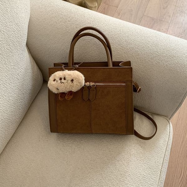 Bestseller New Suede For Autumn Winter, The Same Style As Popular Among Female Influencers, Large-Capacity Handbags, Shoulder Bags, And High-End Crossbody Bags Ddmytues