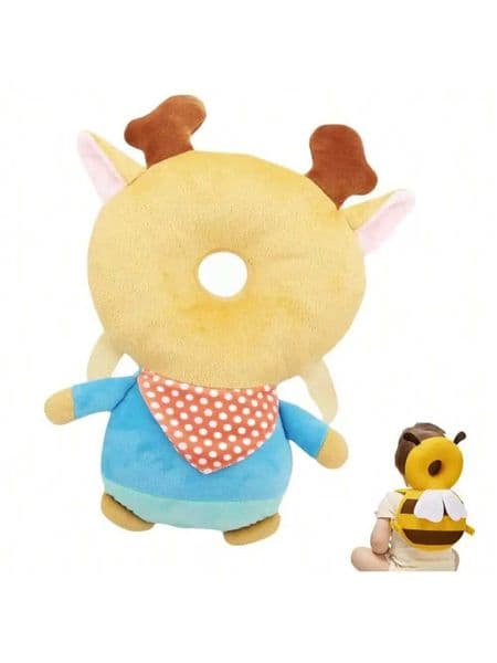 Soft Baby Head Protector Backpack Toddler Safety Pad for Crawling Walking Fall Back Head Protector Wearable Backpack L2605095EFC