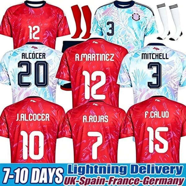 2026 World Cup Costa Rica soccer jerseys MEN KIT national team CONTRERAS CAMPBELL BENNETTE TEJEDA VENEGAS RUIZ AGUILERA SALAS 26 27 football shirt