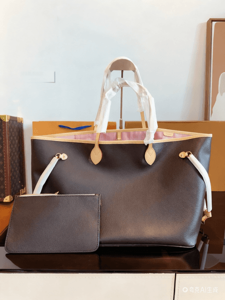 Luxury Tote Bag Designer Bags For Women Luxury Handbag GenuineLeather Strap Large Capacity Shopping Bag Classic Brown Print Check Ladies Totebag Purse Clutch