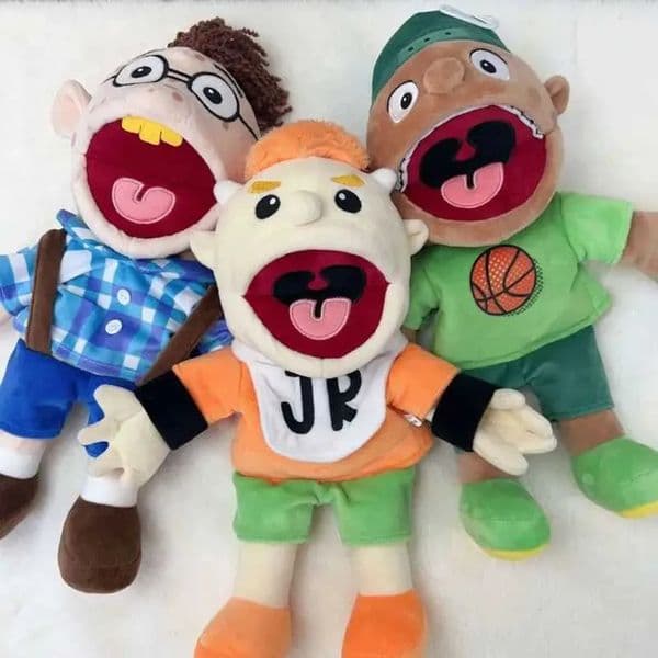 Plush Toy 2026 Game And Hand Zombie Boy Brinquedo Kawaii Stuffed Animal Jeffy Puppet Family Real Sml Stuff stuff animal Doll Childrens Stuff Animal Gifts Free