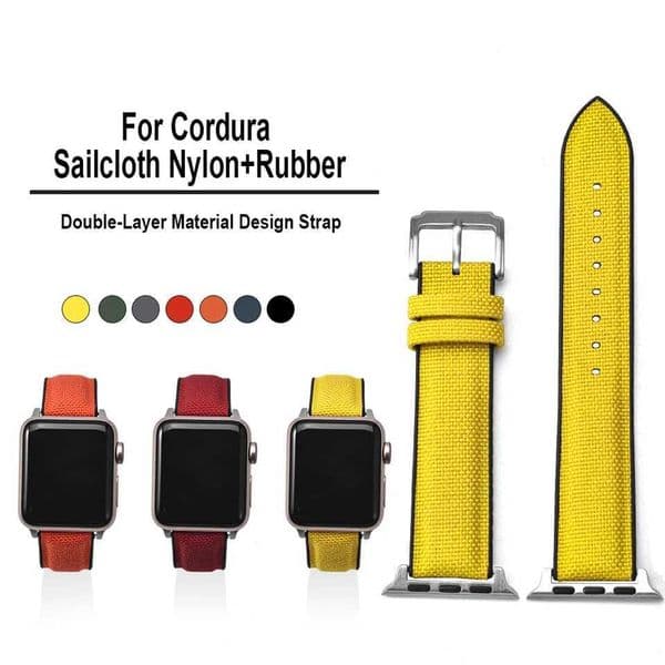 New Loop For Apple Band 40mm 44mm 45mm 49mm 41mm 38mm Leather Nylon brelet i Ultra 2 Series 9 3 7 8 Se Strap L260509