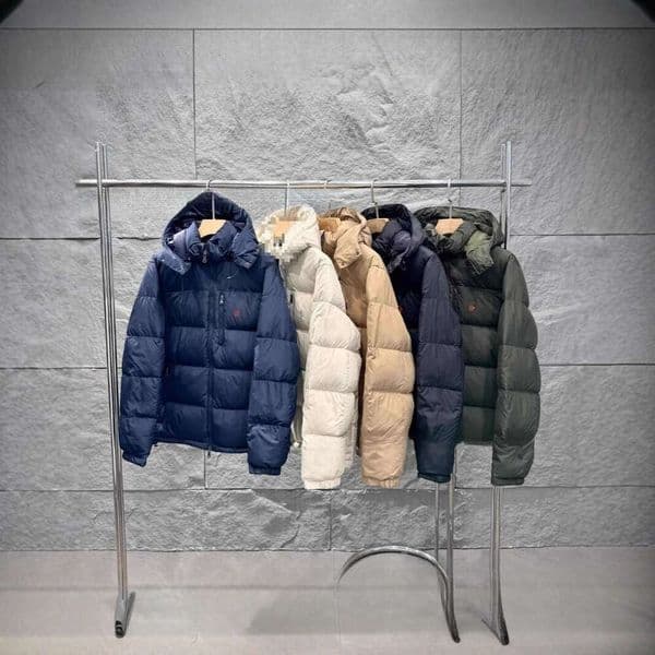 Men's Outdoor Down Jacket Designer Jacket Windproof And Waterproof Warm Cotton Coat Small Spiky Embroidery High Quality
